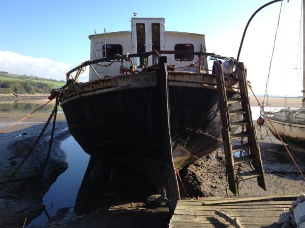 Saira - rudder/stern