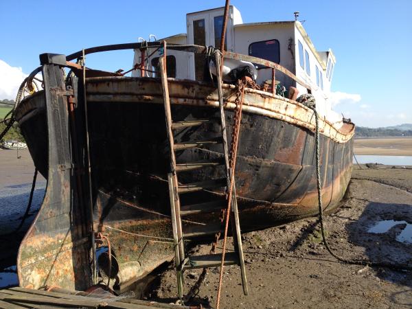 Saira - rudder/stern