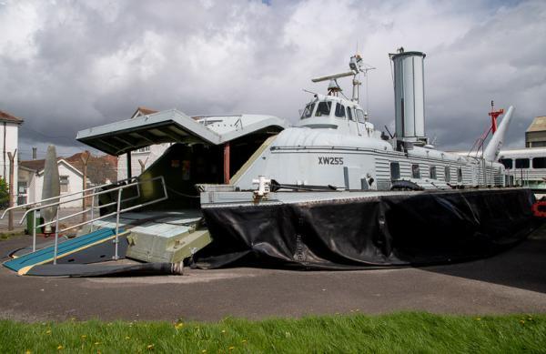 BH7 - on display at Hovercraft Museum