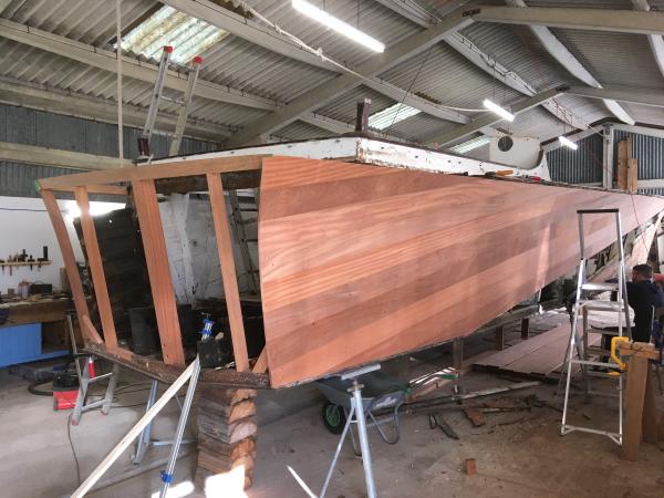ST437 undergoing restoration Mar 2019