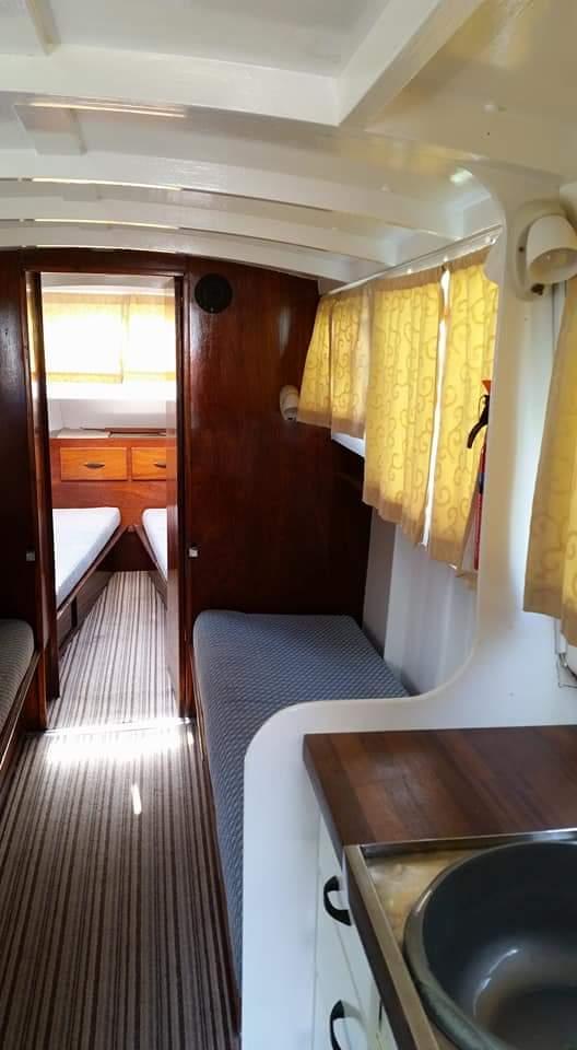 Tavy Cleave interior looking forward