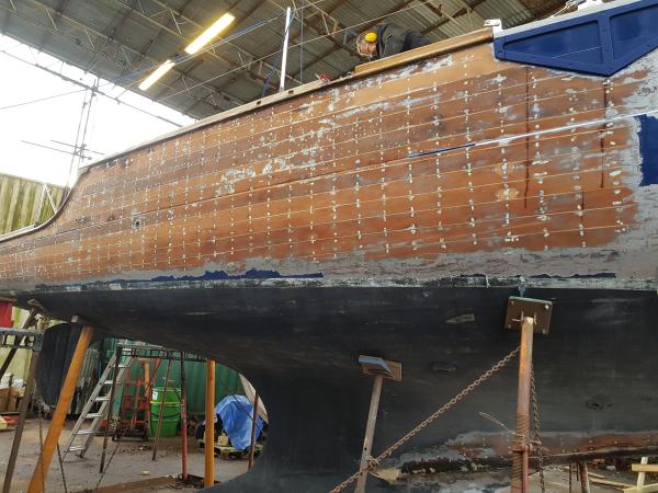 Huff of Arklow - after stripping back (c) Simon Holt