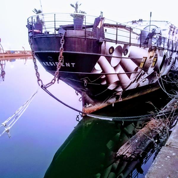 HMS President 2020 stern