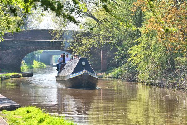 Rudd on the Shropshire Union Canal