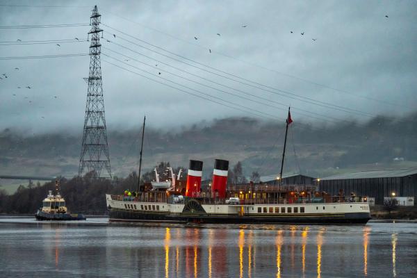 Under tow