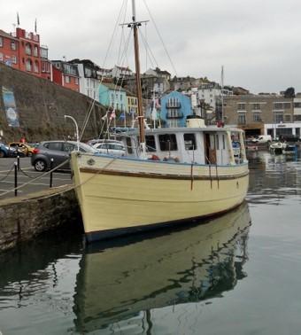 Wild Goose in Brixham Harbour 2018