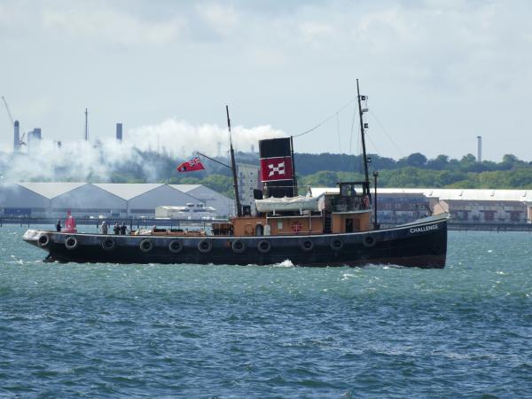 Clshot under sail