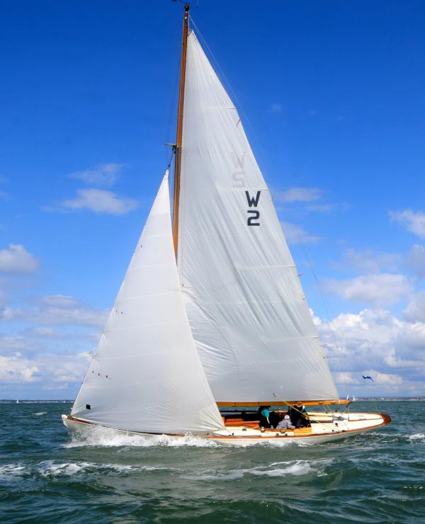 Under sail