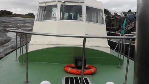 MV Landward wheelhouse