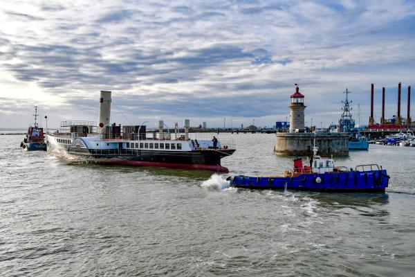 Medway Queen begins her final journey - Photo Comp 2022 entry