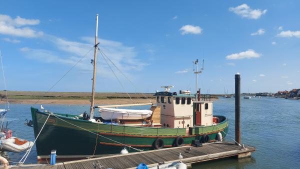 Moored in Wells on Sea