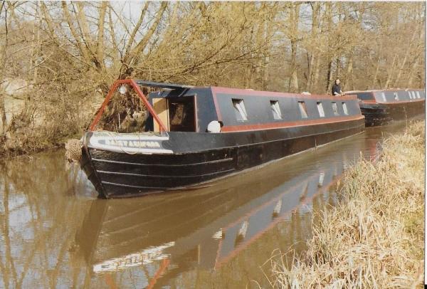 Andromeda No 5 as Daisy Ashford in a canal