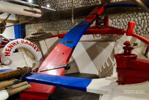 Henry Ramey Upcher at the Fishermen's Museum Sheringham