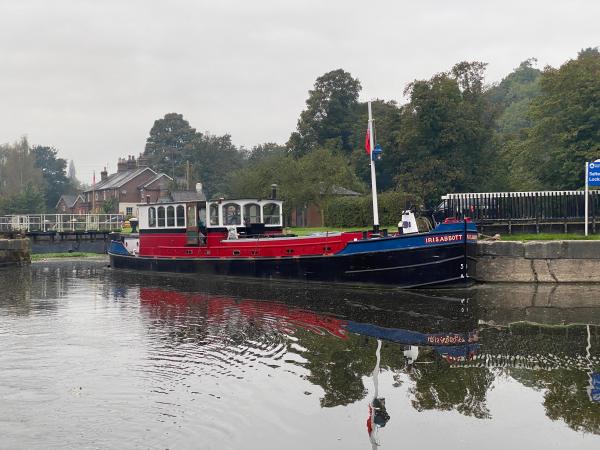 Iris Abbott moored