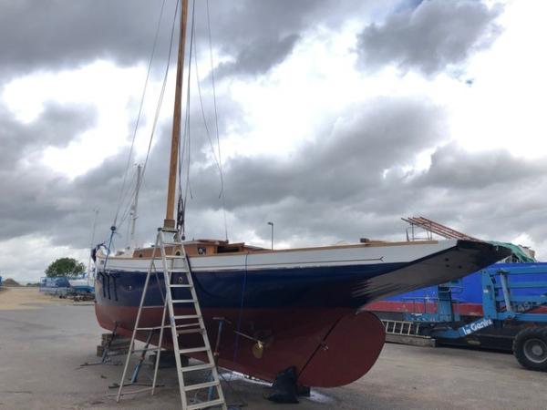 Mermaid under restoration 2023