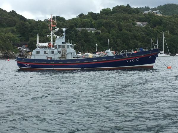 Out on the sea