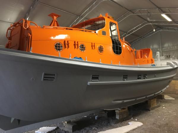 Herbert Leigh undergoing repaint 2019