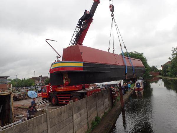 Atilla being relaunched after restoration in 2017