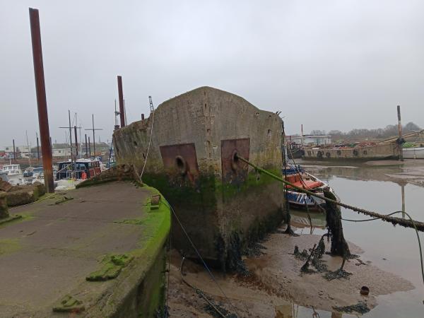 Moored in Rochester