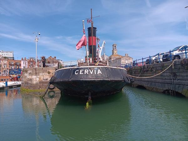 berthed in Ramsgate