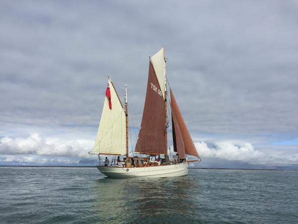 Out sailing