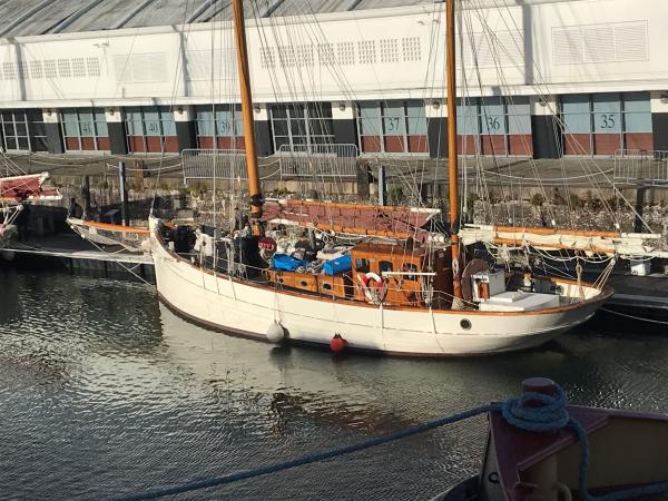 Moored in France