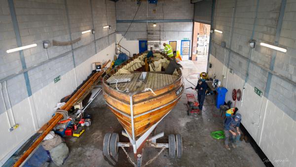 Three Brothers - In Harbour Maintenance Shed, 2024