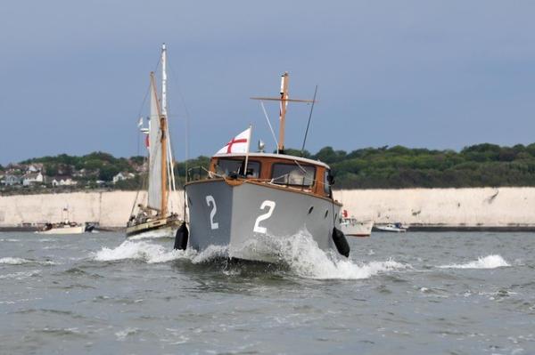 Gerfalcon taking part in the 85th Anniversary Return to Dunkirk May 2025