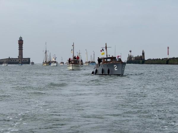 Gerfalcon taking part in the 85th Anniversary Return to Dunkirk May 2025