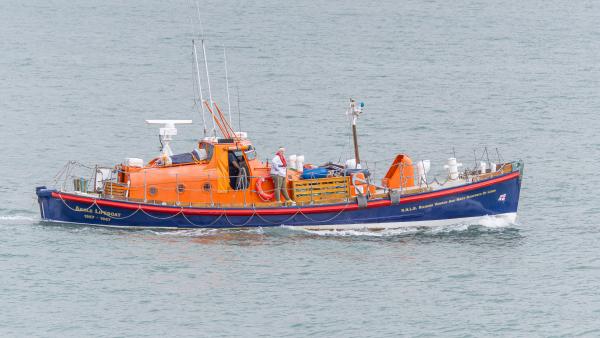Out sailing in Wales