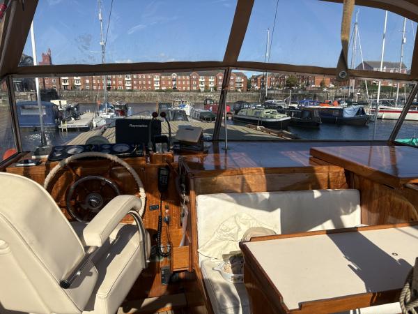 Heidi of Bembridge's wheelhouse