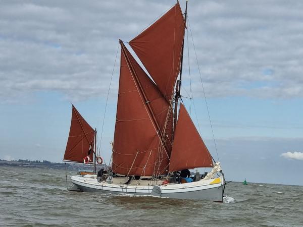 Seagull II in the Swale match