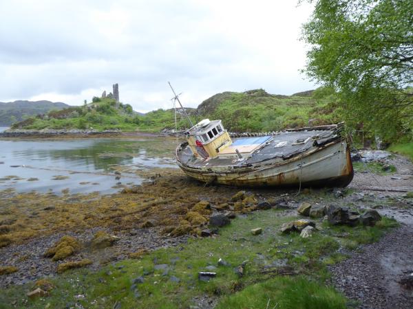 Johan at Kyleakin June 25