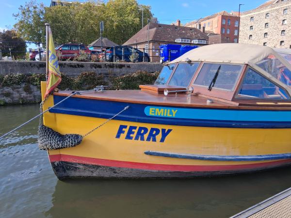 Emily moored Oct 25