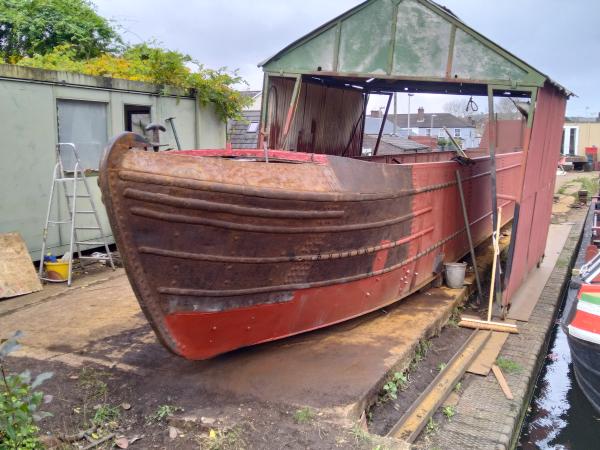 Restoration work underway
