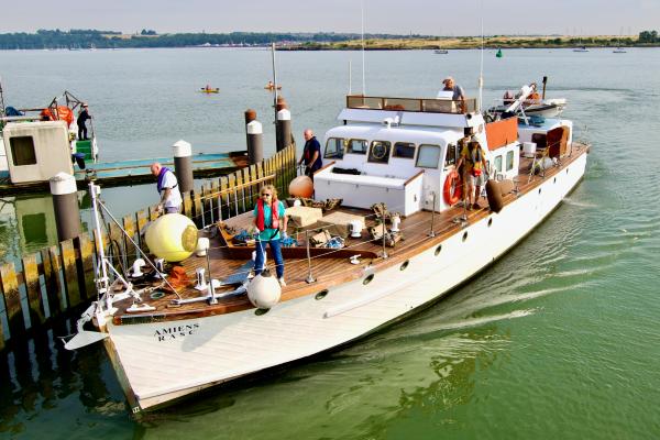 Bringing Amiens RASC safely alongside, photo comp entry 2025