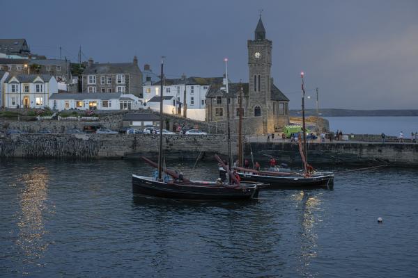Barnabas and Happy Return in Porthleven, photo comp entry 2025