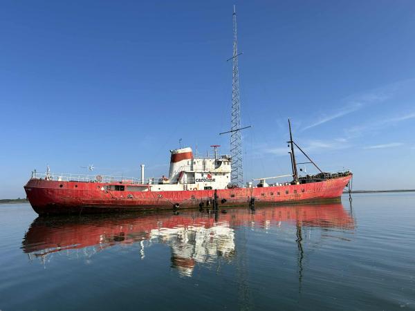 Ross Revenge moored, photo comp entry 2025