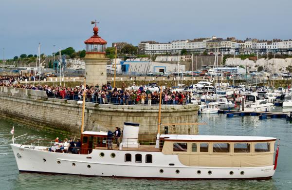 Llanthony in Ramsgate Royal Harbour, photo comp entry 2025