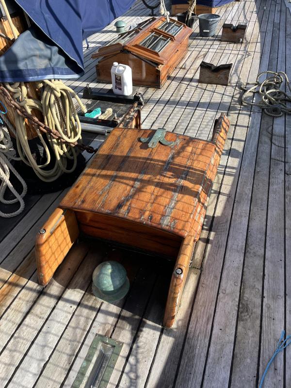 Olga deck view looking aft