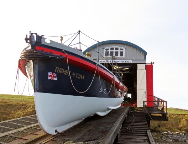 Thomas McCunn on the slipway, photo copmp entry 2025