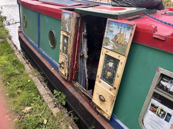 Envoy's side doors on her starboard side
