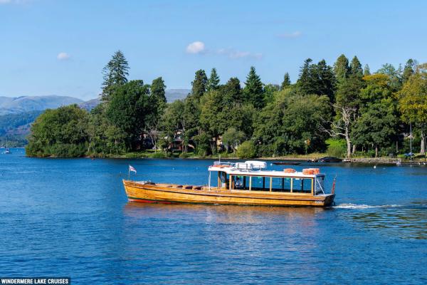 Queen of the Lake port beam view