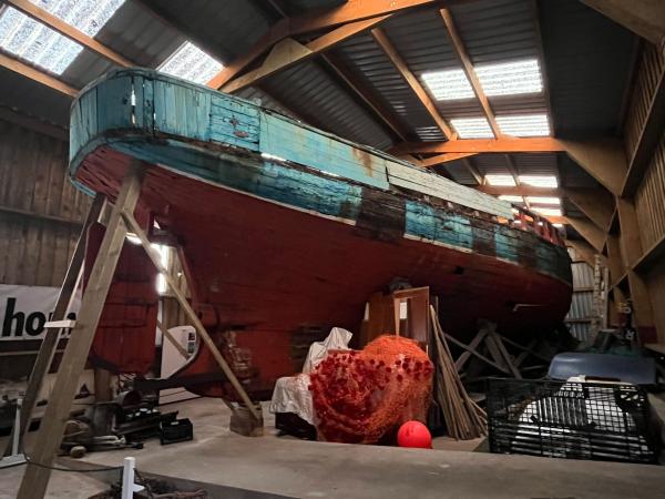 In the shed