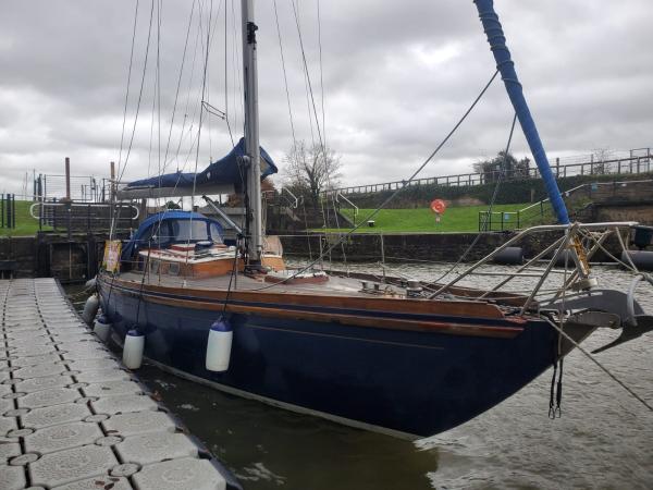 Cyanne moored