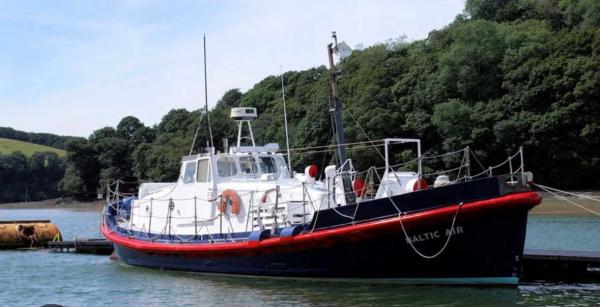 Baltic Exchange moored