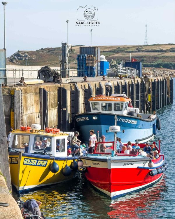 moored up