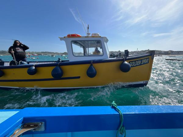 Underway in Scilly