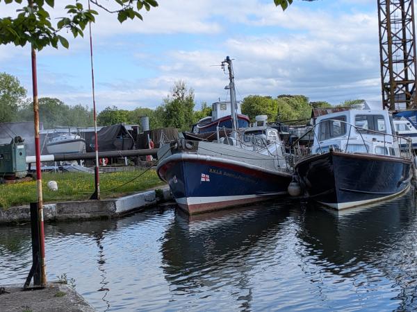Moored at Saul Junction