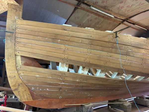 Shamrock under restoration